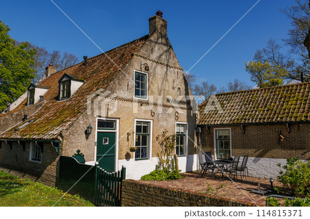 the island of ameland in the dutch north sea 114815371