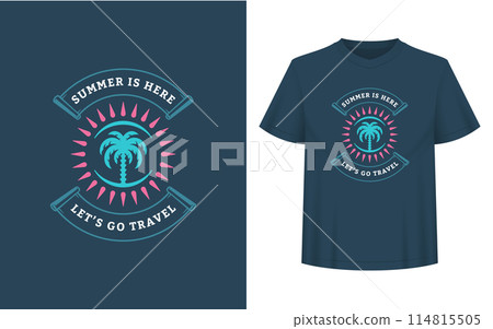 Summer quote or saying can be used for t-shirt, mug, greeting card, photo overlays Summer quote or saying can be used for t-shirt, mug, greeting card, photo overlays 114815505