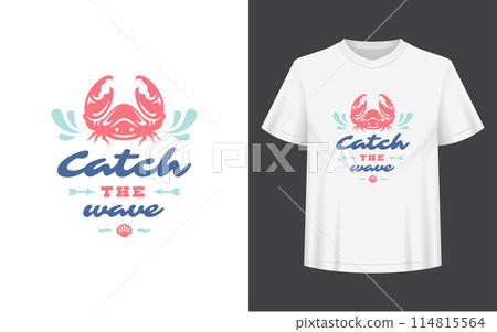 Summer quote or saying can be used for t-shirt, mug, greeting card, photo overlays 114815564