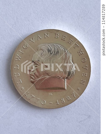 Beethoven 10 Mark DDR Silver Coin Beethoven 10 Mark DDR Silver Coin 114817289