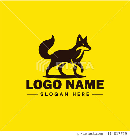 Fox animal logo and icon clean flat modern minimalist business and luxury brand logo design editable vector Fox animal logo and icon clean flat modern minimalist business and luxury brand logo design editable vector 114817759