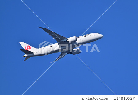 JAL787 takeoff climb JAL787 takeoff climb 114819527