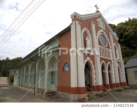 Houki Catholic Church, Houkicho, Hirado City, Nagasaki Prefecture 114821516