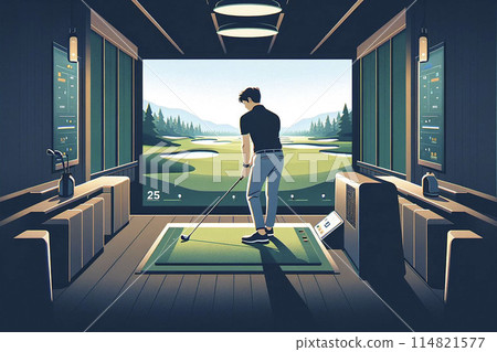 Indoor Golf 114821577