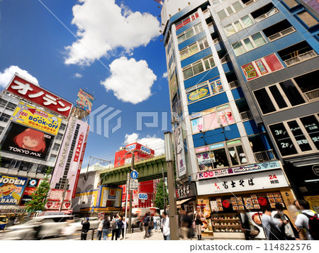 Akihabara Electric Town and Chuo Street, Tokyo 114822576
