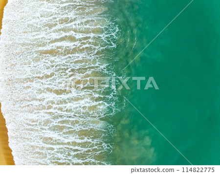 Sea surface aerial view,Bird eye view photo of blue waves and water surface texture, Blue sea background, Beautiful nature, Amazing view sea background Sea surface aerial view,Bird eye view photo of blue waves and water surface texture, Blue sea background, Beautiful nature, Amazing view sea background 114822775