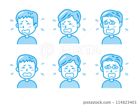 臉部表情插圖集 114823401