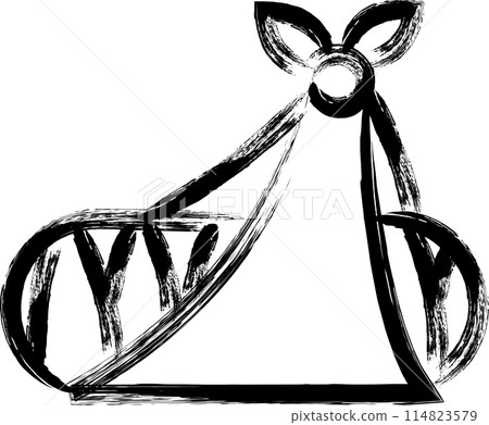 Mini brush medical icon Fracture Arm 114823579