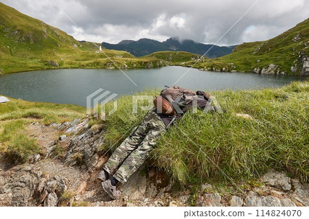 Hiking in the Fagaras mountains 114824070