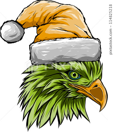 Mascot Head of an Eagle vector illustration design 114825218