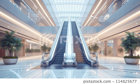 Escalator 114825677