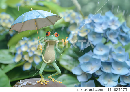 打傘的青蛙4 打傘的青蛙4 114825975