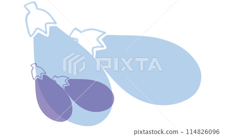 茄子 - 手繪風格 - 16:9 114826096