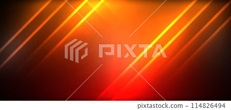 Red and orange striped background with light in the middle Red and orange striped background with light in the middle 114826494