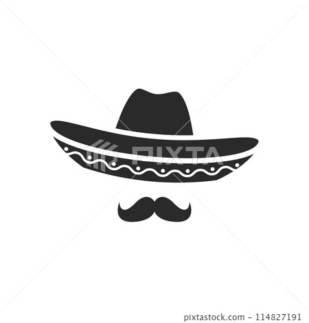 Sombrero hat icon 114827191