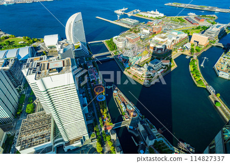 (Kanagawa) Yokohama Minatomirai Bay Area 114827337