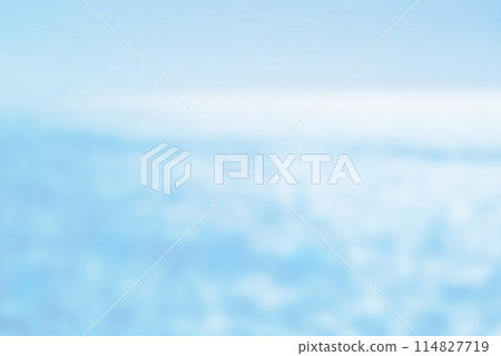 藍天和大海的柔和色彩 114827719