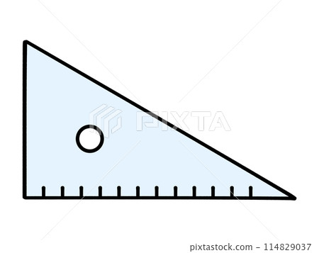 簡單三角尺插畫素材 簡單三角尺插畫素材 114829037