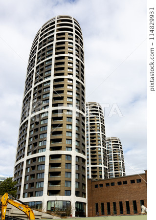 Modern architecture of the Slovak capital Bratislava Modern architecture of the Slovak capital Bratislava 114829931