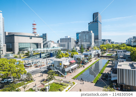 Overlooking Hisaya Odori Park and Oasis 21 114830504