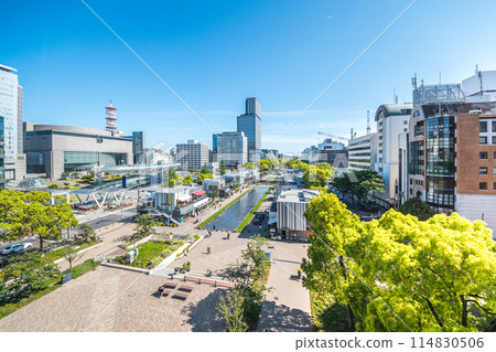 Overlooking Hisaya Odori Park and Oasis 21 114830506