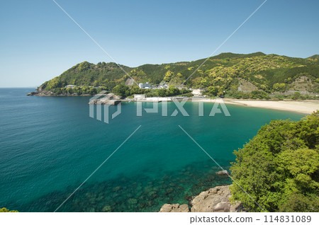 View of Onigajo Castle from Isozakicho [Kumano City, Mie Prefecture] 114831089