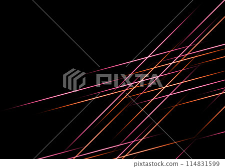 Pink speed lines black background Pink speed lines black background 114831599