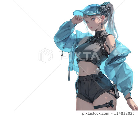 機器人美麗的女孩 114832025