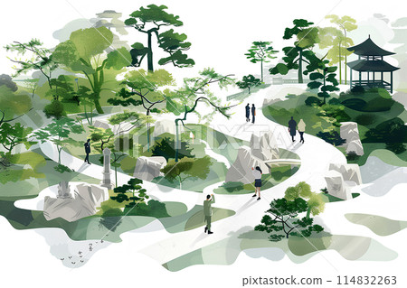 Special Place of Scenic Beauty: Kenrokuen-2 114832263
