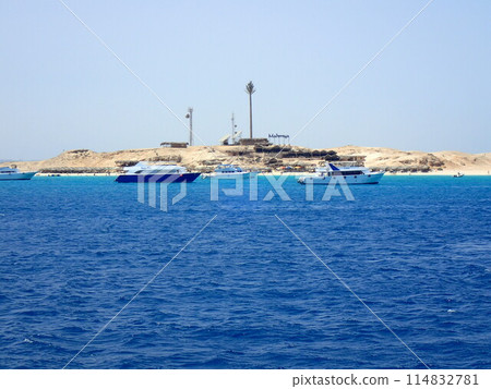 view from sea boat view from sea boat 114832781