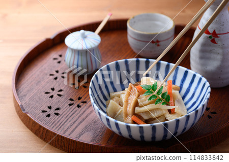 Stewed dried radish Stewed dried radish 114833842