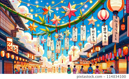 Tanabata in the afternoon 114834100
