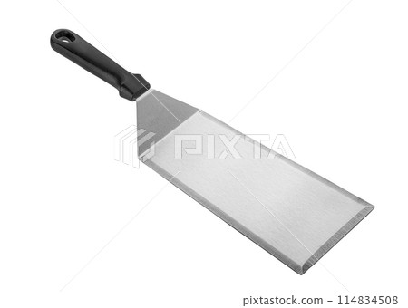 Barbecue and grill spatula bottle hook tongs tools set on White Background 114834508