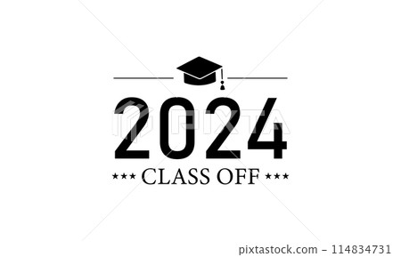 Innovative Text Illustration for the Class of 2024 114834731