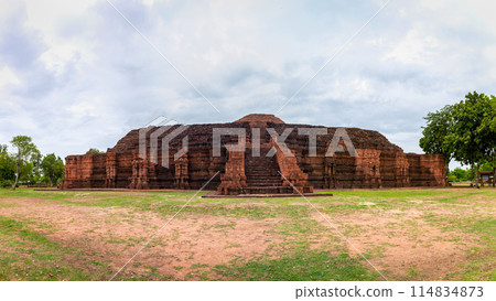 Khao Klang Nok is part of the Si Thep historical park which is set to be a UNESCO World Heritage Site in September 2023. It is an architecture in the Dvaravati period in Phetchabun Province, Thailand. 114834873