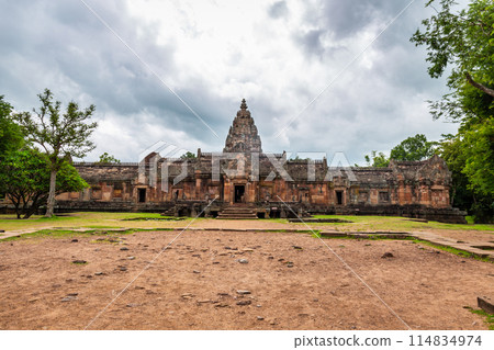 Phanom Rung Historical Park built by rock It is an ancient mysterious city at Phanom Rung mountain buriram province, Attractions in Thailand Phanom Rung Historical Park built by rock It is an ancient mysterious city at Phanom Rung mountain buriram province, Attractions in Thailand 114834974