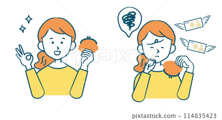 女人微笑著,手裡拿著錢包,打出「OK」的手勢_女人對空錢包的消費感到失望 女人微笑著,手裡拿著錢包,打出「OK」的手勢_女人對空錢包的消費感到失望 114835423