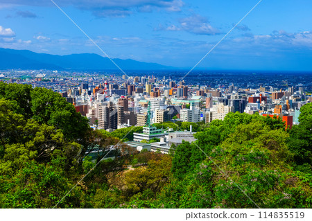 Photo of the streetscape of Matsuyama City, Ehime Prefecture 114835519