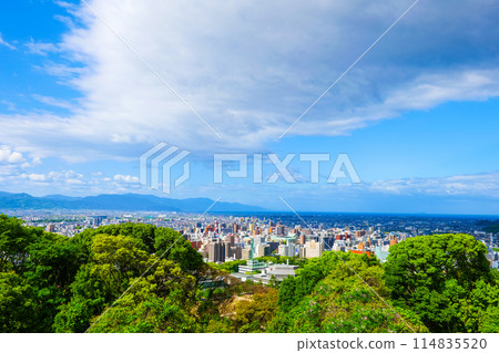 Photo of the streetscape of Matsuyama City, Ehime Prefecture 114835520