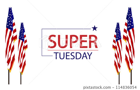Patriotic Election Day Stylish American Flag Designs for Super Tuesday Patriotic Election Day Stylish American Flag Designs for Super Tuesday 114836054