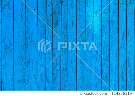 blue paint wooden planks fence texture blue paint wooden planks fence texture 114836119
