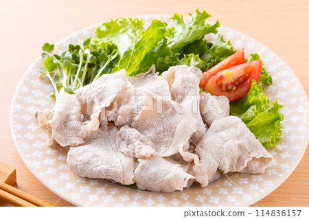 Pork cold shabu Pork cold shabu 114836157