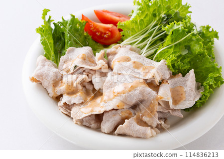 Pork cold shabu 114836213