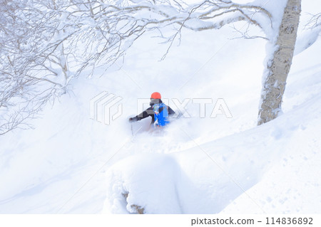 Backcountry skiing Backcountry skiing 114836892
