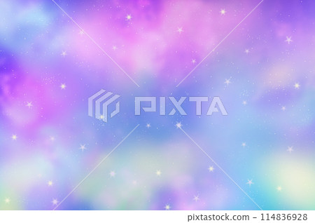 Starry sky background illustration 114836928