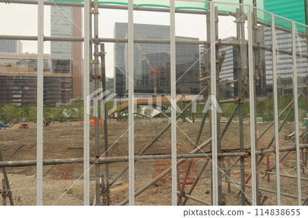 Osaka Umekita under construction 114838655