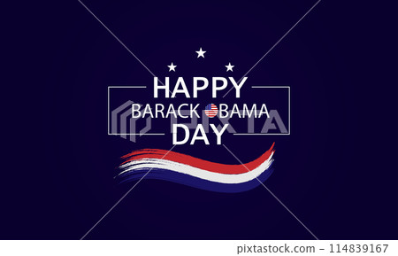 Designing a Day of Commemoration Barak Obama Text Art Designing a Day of Commemoration Barak Obama Text Art 114839167