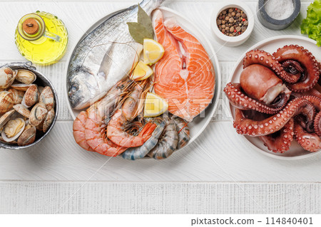 Seafood Platter Delight 114840401