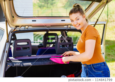 Cleaning car interior Cleaning car interior 114841799