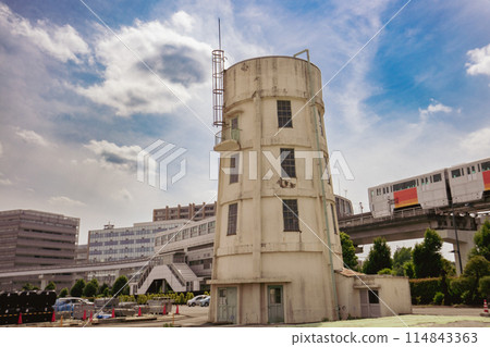 單軌鐵路和水塔 單軌鐵路和水塔 114843363